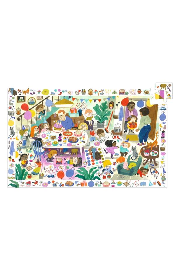 Puzzle Observație Petrecerea , Djeco