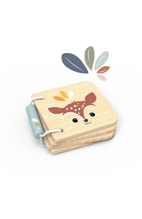 Carticica din lemn pentru bebelusi, Speedy Monkey