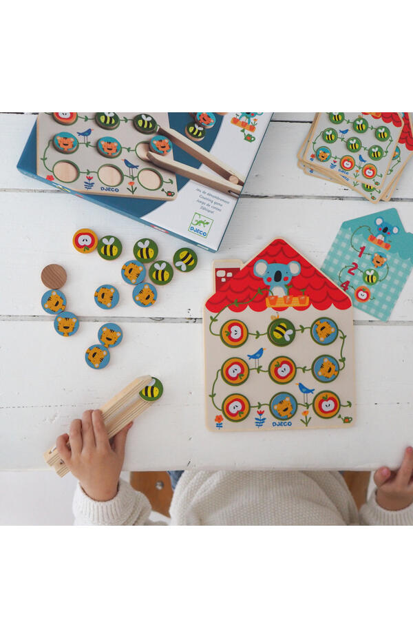 Joc educativ Pinstou, Djeco