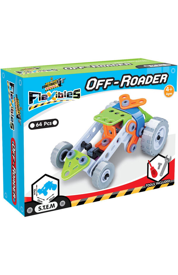 Kit STEM Flexible Automobil de teren
