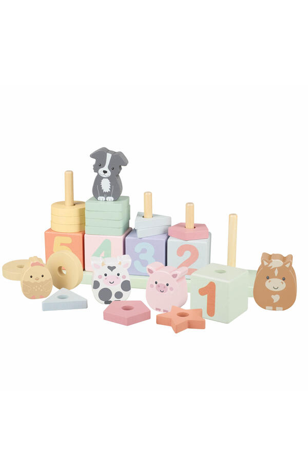 Joc Invata sa numeri cu animale de ferma, Orange Tree Toys