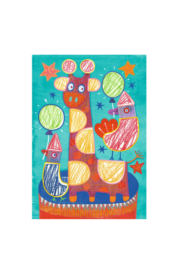 Joc creativ de desenat pentru cei mici, Djeco