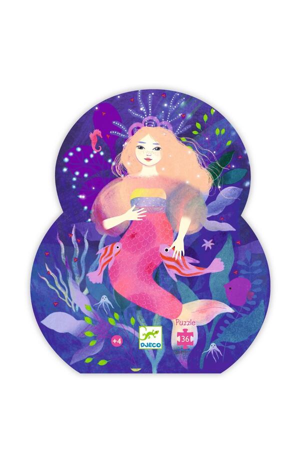 Puzzle Sirena Ella, Djeco