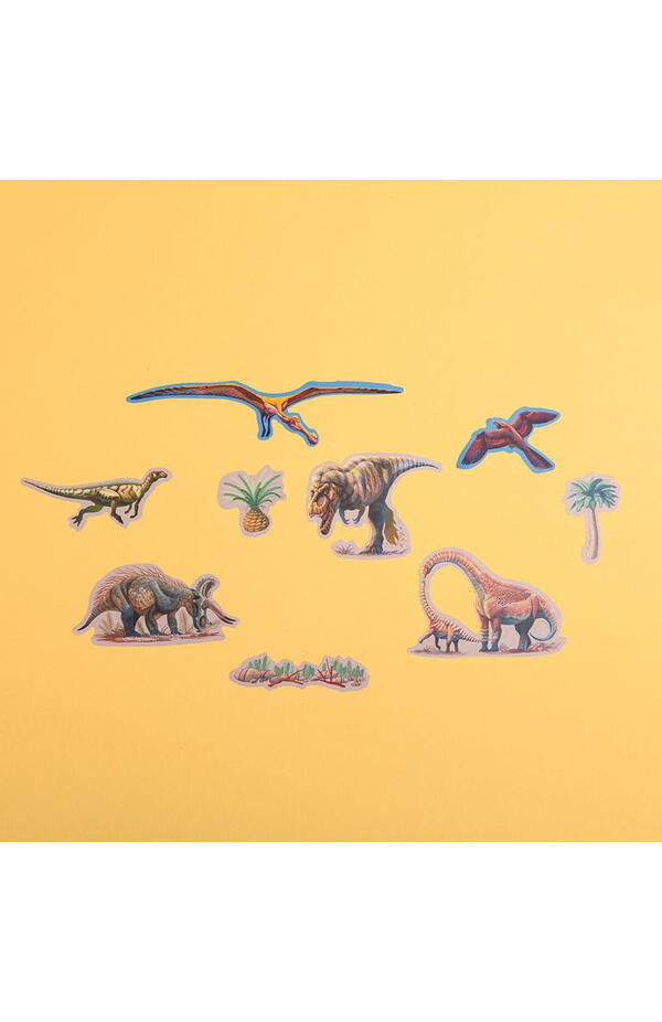 Set cu abtibilduri repozitionabile Dinozauri, Londji