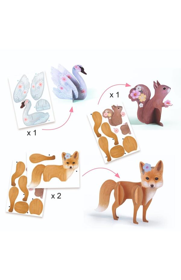 Atelier creativ Animalute dragalase, Djeco