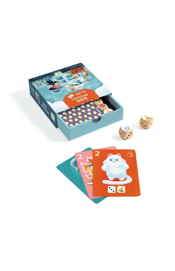 Joc de zaruri S.O.S. Mission, Djeco