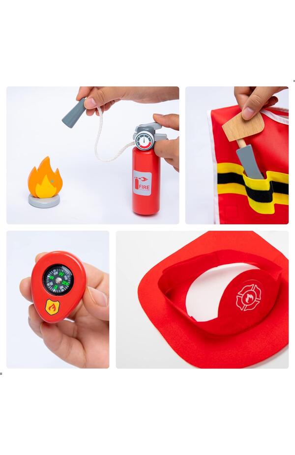 Joc de rol Set de pompier, UMU Toys
