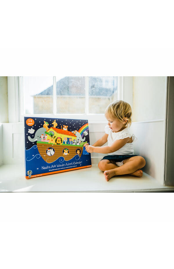 Jucarie Montessori Arca lui Noe, Calendar de Advent Orange Tree Toys