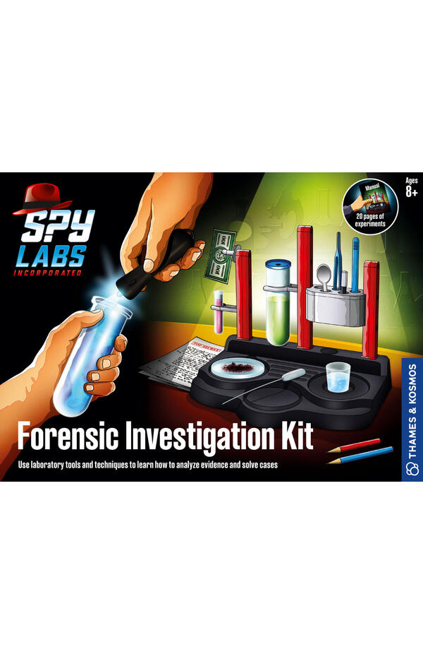 Kit STEM Laborator de spionaj: Kit de investigare, Thames & Kosmos