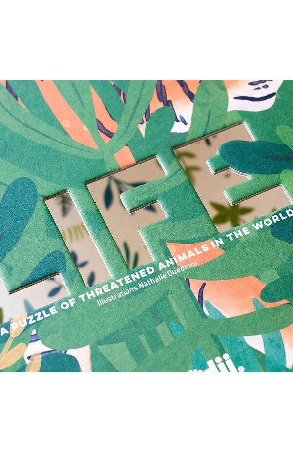 Puzzle Viata in salbaticie, Londji