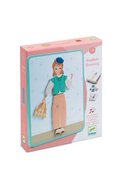 Joc educativ cu magnet de imbracat personaje,...