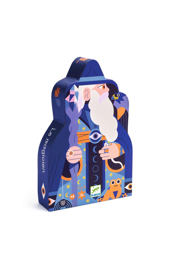 Puzzle Magicianul si sceptrul de cristal, Djeco