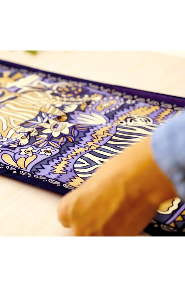 Atelier creativ 10 pentru adulti Pictura pe matase, Djeco