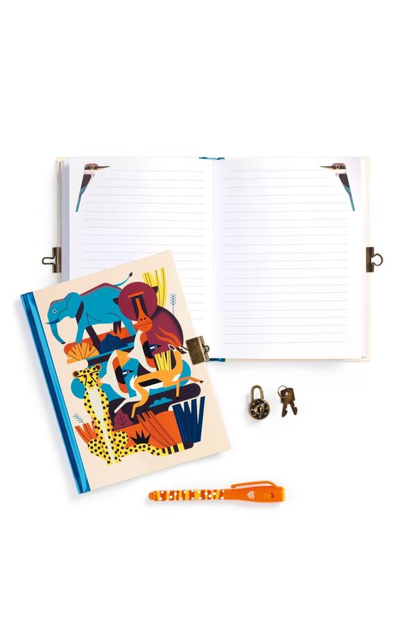 Jurnal secret cu pix magic Owen, Djeco