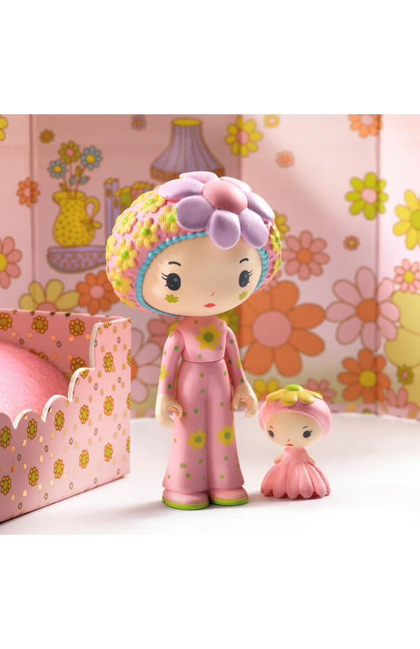 Figurina Tinyly Rose Tinyroom, Djeco Figurina Tinyly Rose Tinyroom, Djeco