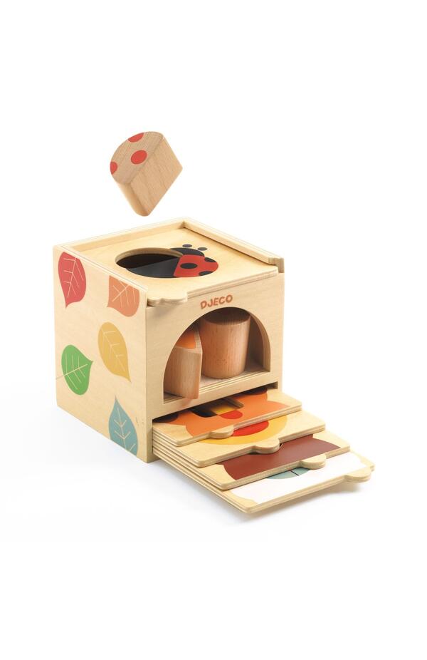 Cutie sortatoare Basic Box, Djeco