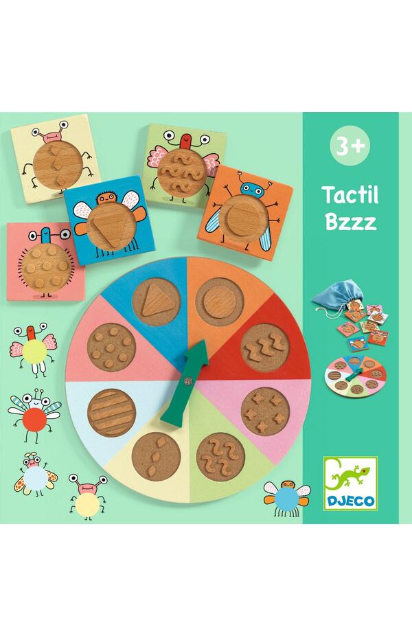 Jucarii educative Tactil Bzzz, Djeco