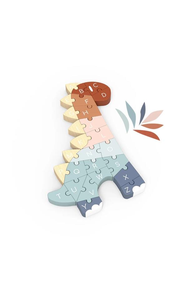 Puzzle din lemn ABC Dino, Speedy Monkey