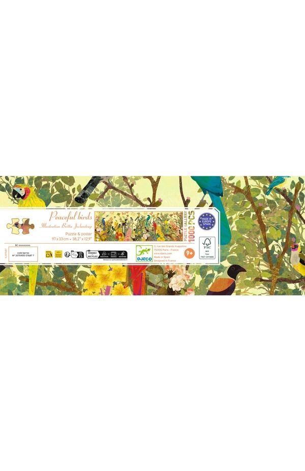 Puzzle galerie Paradis tropical , Djeco Puzzle galerie Paradis tropical , Djeco