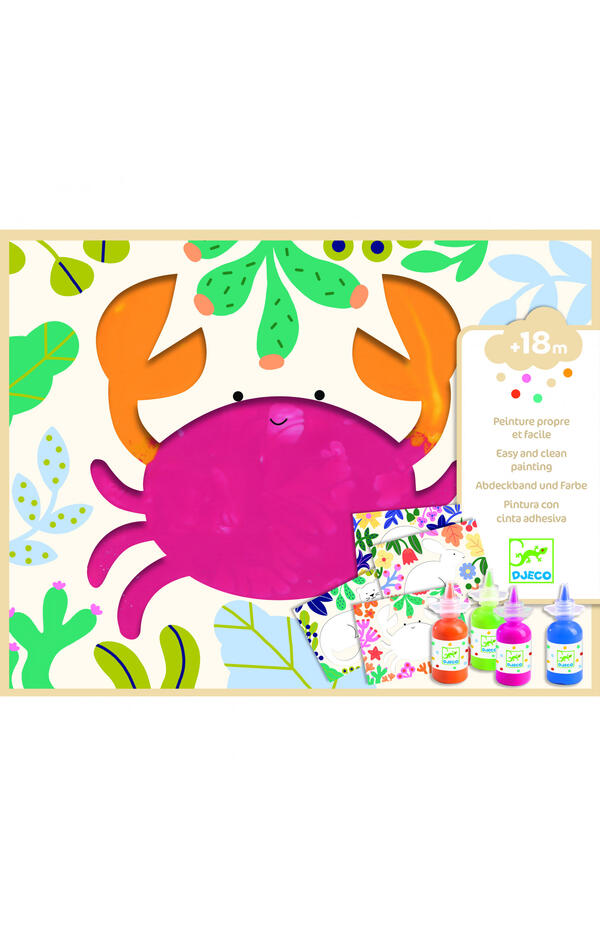 Joc de pictat pentru cei mici Frumos si simplu, Djeco