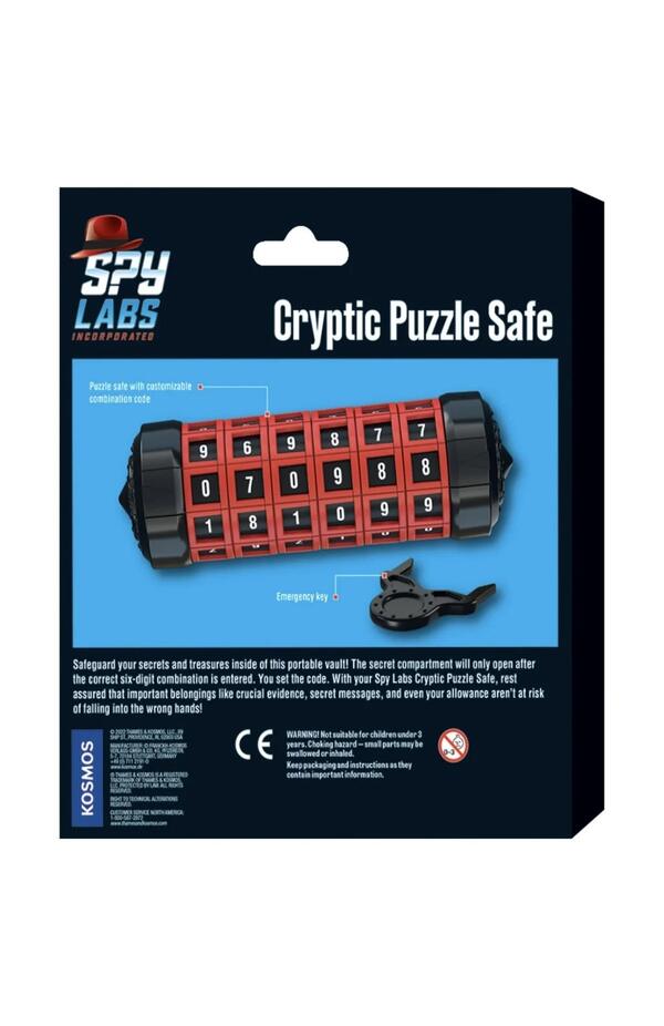 Seif cu Puzzle Cifrat, Thames & Kosmos