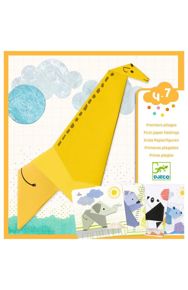 Joc creativ origami Jungla vesela, Djeco
