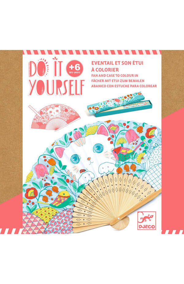 Joc creativ DIY evantai Koneko, Djeco