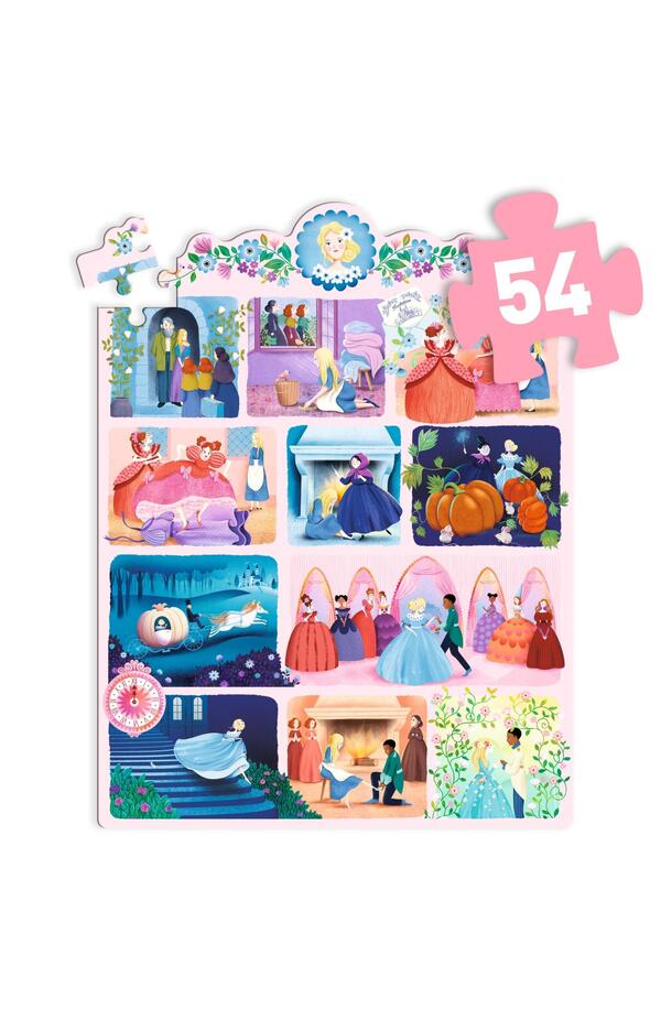 Puzzle poveste Cenusareasa, Djeco