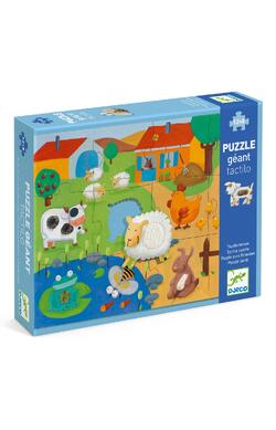 Puzzle gigant tactil Ferma, Djeco