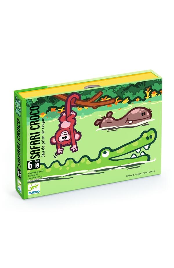 Joc de strategie si noroc Safari Croco, Djeco