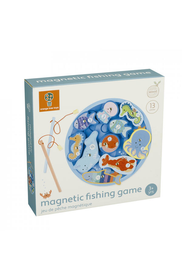 Jocuri magnetice de pescuit, Orange Tree Toys