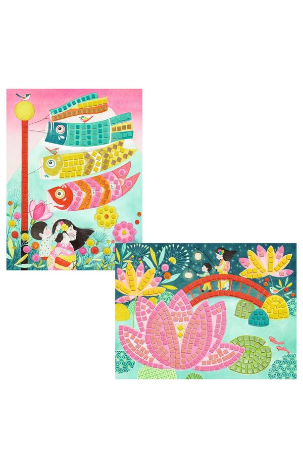 Joc creativ mozaic Arta japoneza, Djeco