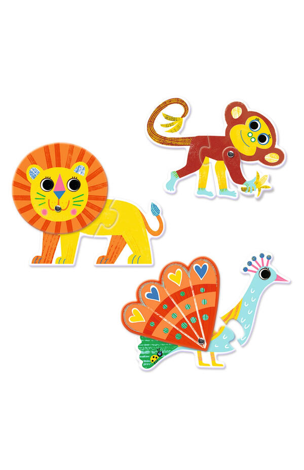 Puzzle duo Articulo Animo, Djeco