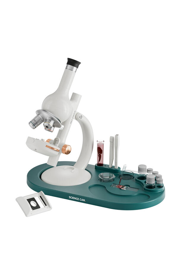 Joc STEM Set de laborator Microscop 1600, TopBright