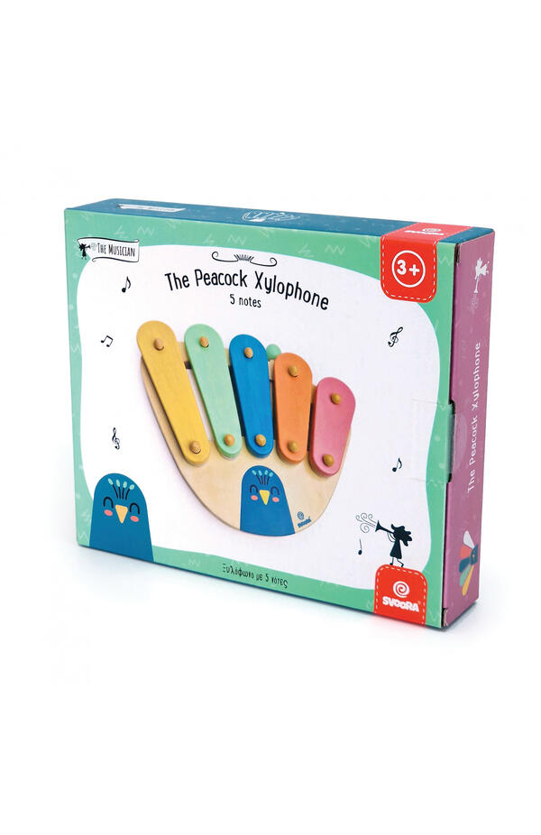 Jucarie Montessori Xilofon paun, Svoora