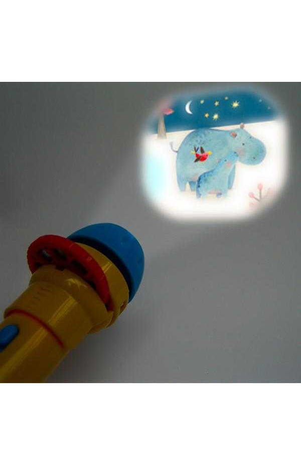 Lanterna cu povesti Mama cu puiul, Moulin Roty