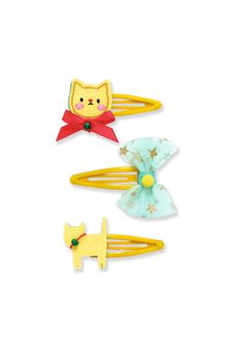 Colectia Plume - 3 agrafe de par Mina, Djeco