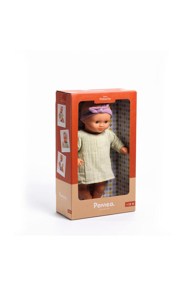 Papusa bebelus Pistache, Djeco