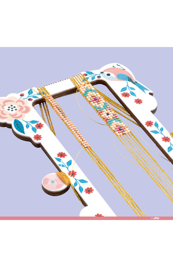 Atelier de confectionat bratari din margele, Djeco