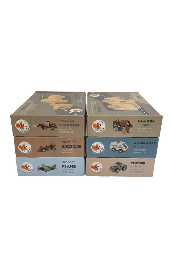 Joc educativ si creativ de asamblat si pictat Avion, Egmont Toys Joc educativ si creativ de asamblat si pictat Avion, Egmont Toys