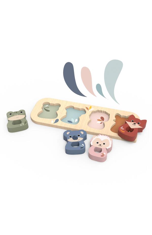 Puzzle cu animale din lemn, Speedy Monkey