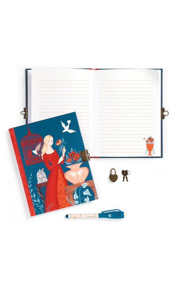Jurnal secret cu pix magic Lisa, Djeco