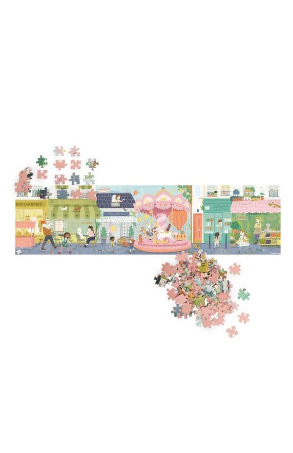 Puzzle Stradute pariziene, Moulin Roty
