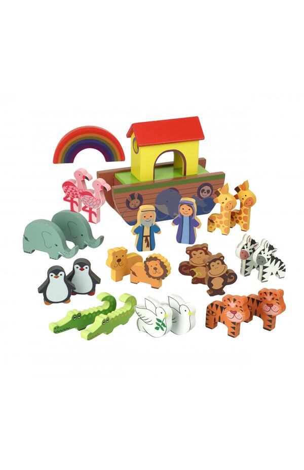 Jucarie Montessori Arca lui Noe, Calendar de Advent Orange Tree Toys