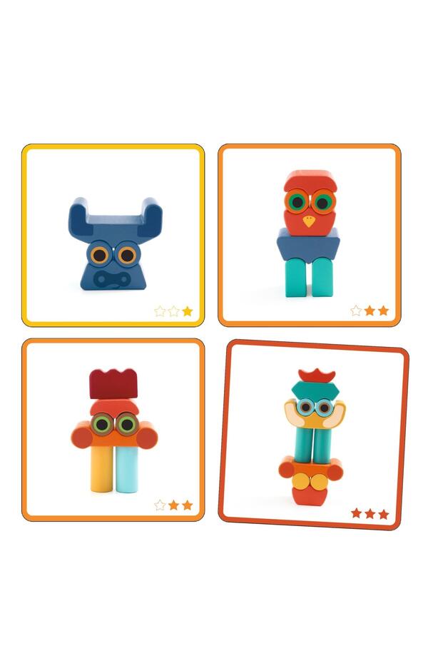 Joc educativ Ze faces, Djeco