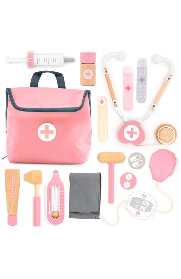 Joc de rol Mini trusa de doctor roz, UMU Toys