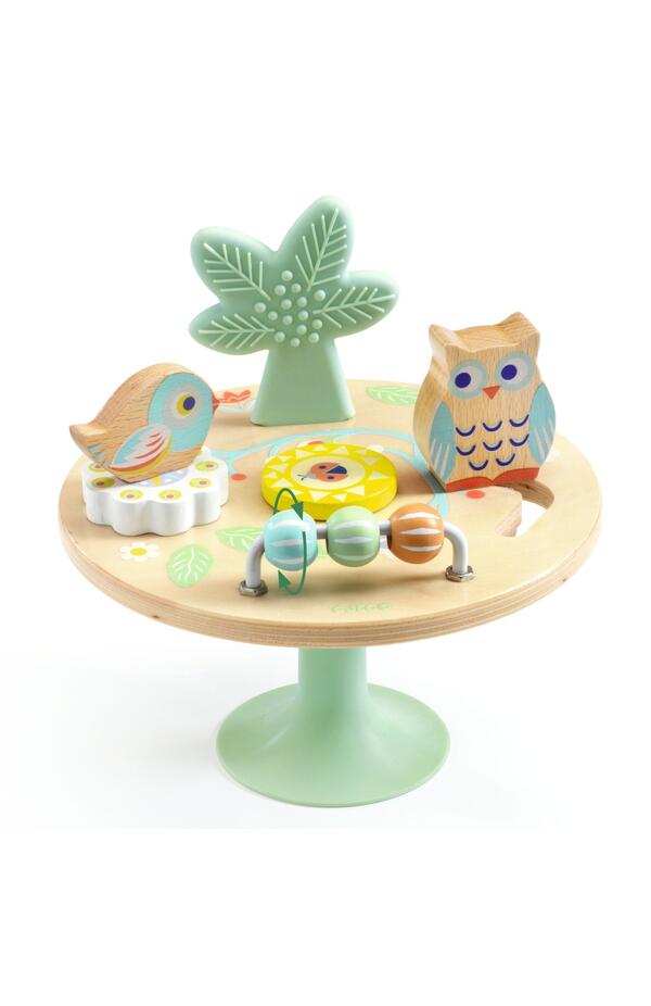Jucarie bebe Mini centru de activitati BabyMolti, Djeco Jucarie bebe Mini centru de activitati BabyMolti, Djeco