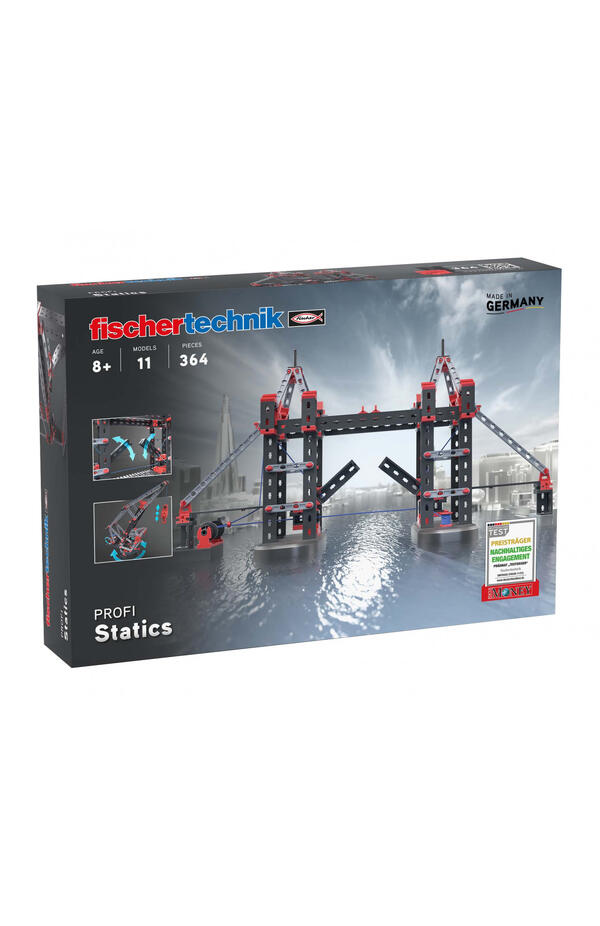 Kit STEM Inginerie structurala, Fischertechnik