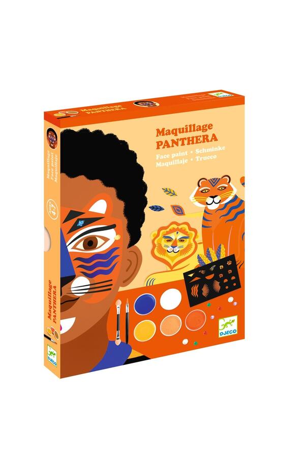 Set pictura pe fata Animale salbatice, Djeco