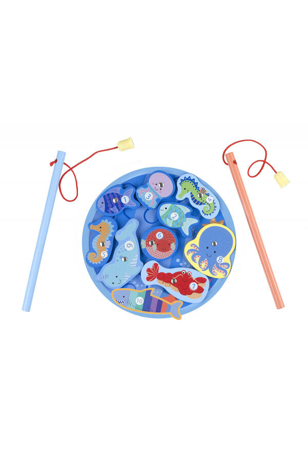 Jocuri magnetice de pescuit, Orange Tree Toys